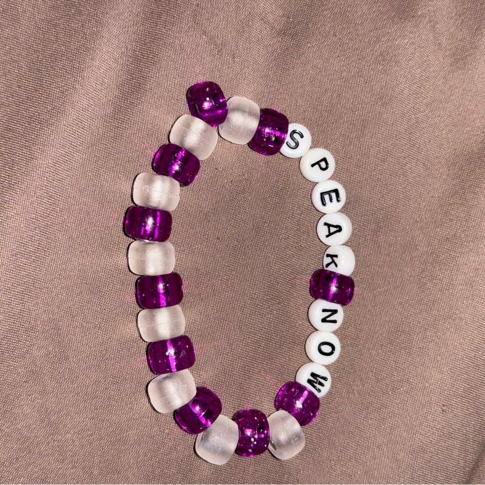 Taylor swift speak now bracelet